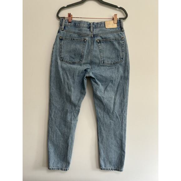 Everlane Cheeky High Rise Ankle Crop Womens Size 27 Jeans Light Blue - Picture 3 of 10